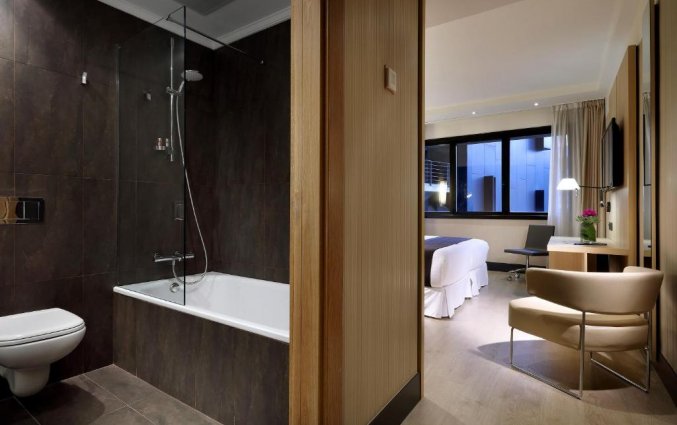 Kamer van Hotel Occidental in Bilbao