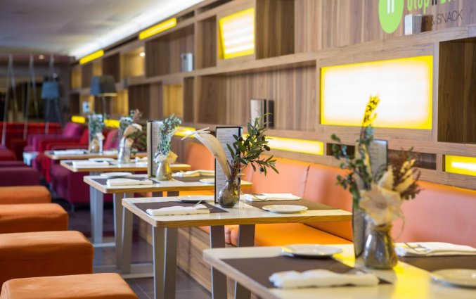 Ontbijtzaal van Hotel Expo in Barcelona