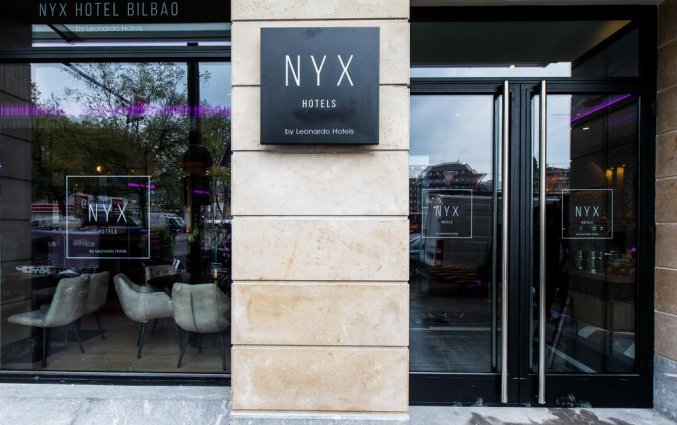 Entree van NYX Hotel Bilbao by Leonardo Hotels