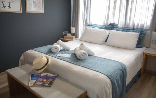 Tweepersoonskamer van Hotel Be My Guest Athens