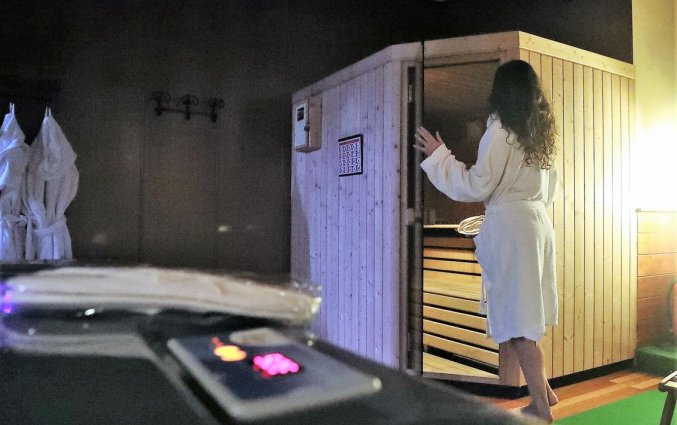 Sauna van hotel Italia Verona