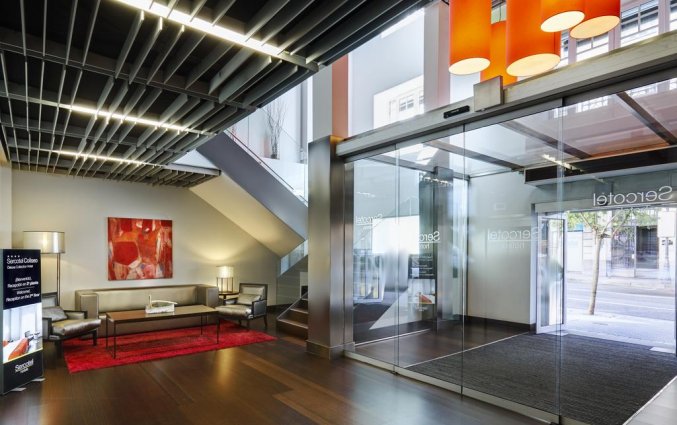 Lobby van Hotel Sercotel Coliseo in Bilbao