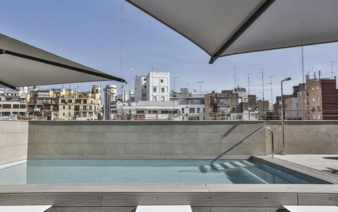 Dakterras van Hotel Vincci Mercat Valencia