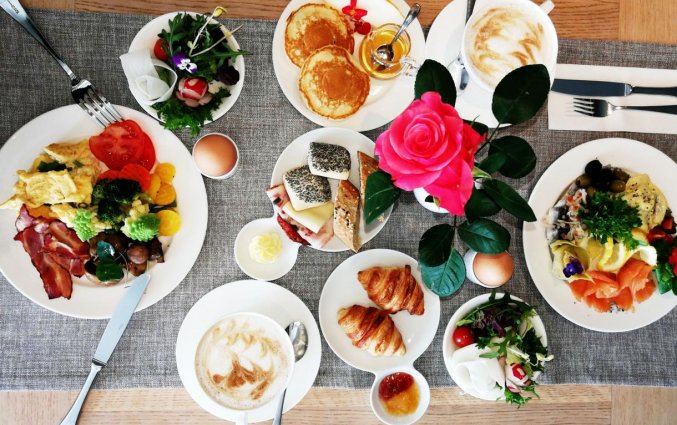 Ontbijt van Hotel L'Ermitage Tallinn