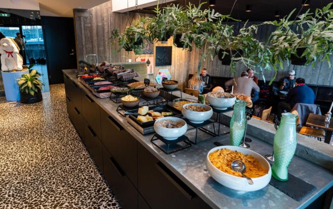 Ontbijtbuffet van Hotel Leifur Eiriksson Reykjavik