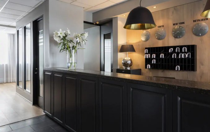 Lobby van Hotel 22 Hill in Reykjavik - IJsland