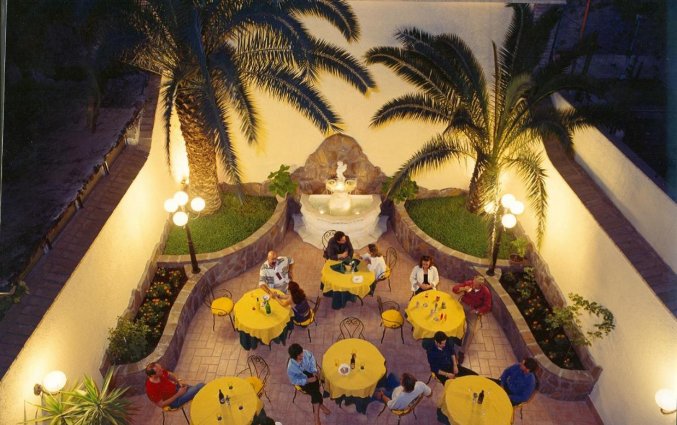 Binnentuin van Hotel Verona in Rome