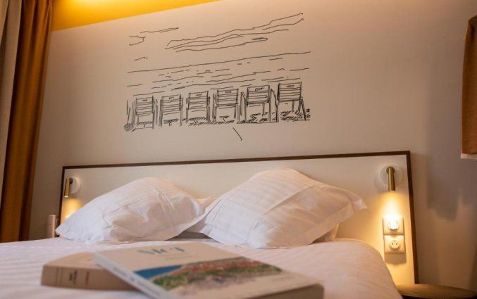 Tweepersoonskamer van Hotel du Pin Nice Port in Nice
