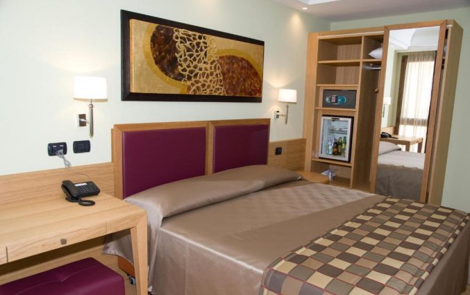 Tweepersoonskamer van Hotel Artemis op Sicilie