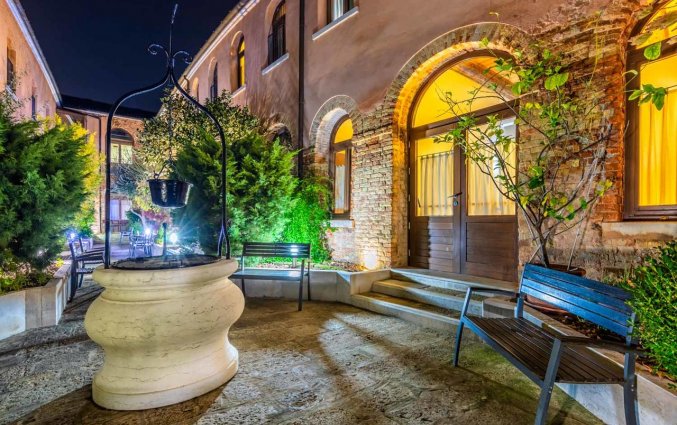 Tuin van Hotel Eurostars Residenza Cannaregio in Venetie