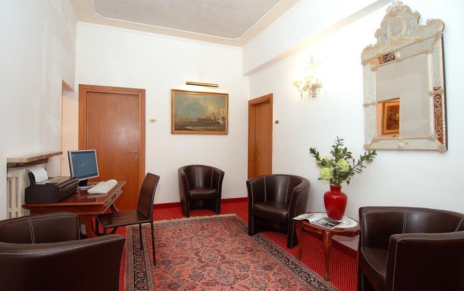 Lobby van Hotel Da Bruno in Venetie