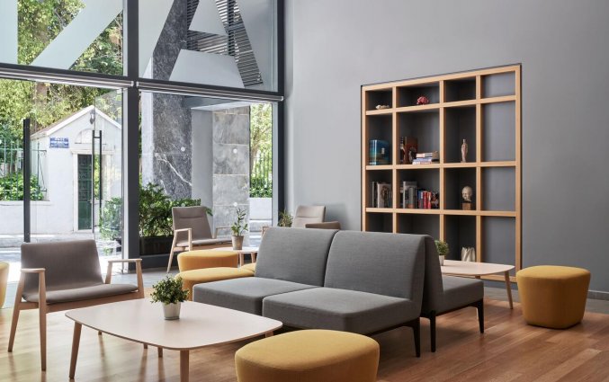 Lobby van Hotel Arion Athens in Athene