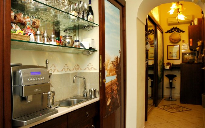 Ontbijtzaal van Bed & Breakfast Art Suite Principe Umberto in Napels