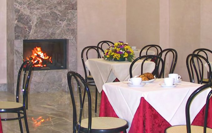 Ontbijtzaal van Eurohotel in Milaan