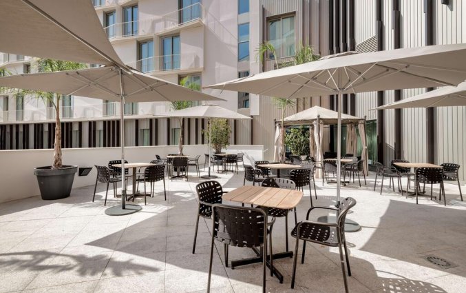 Terras van Hotel NH Malaga in Malaga