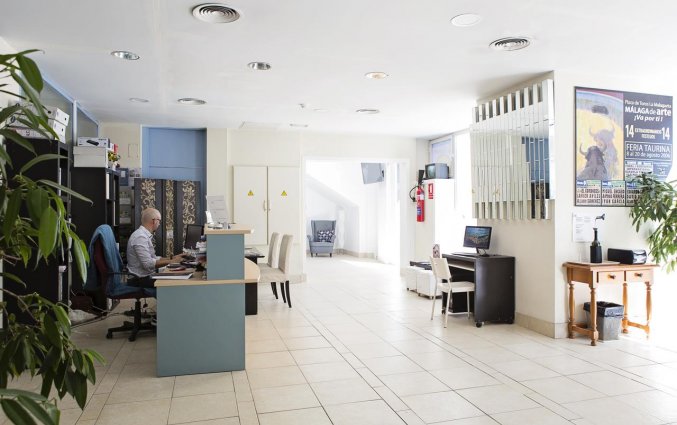 Receptie van Hotel Eliseos in Malaga