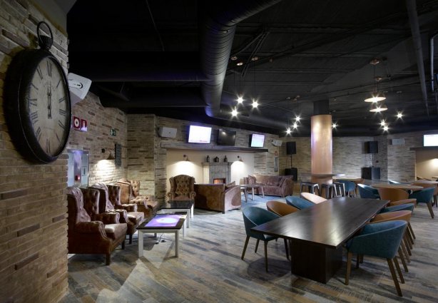 Café in Hotel Hardrock op Ibiza