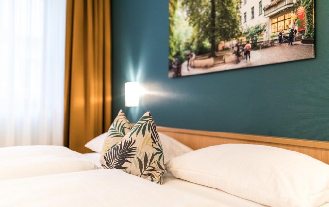 Tweepersoonskamer van Hotel Allegra in Berlijn