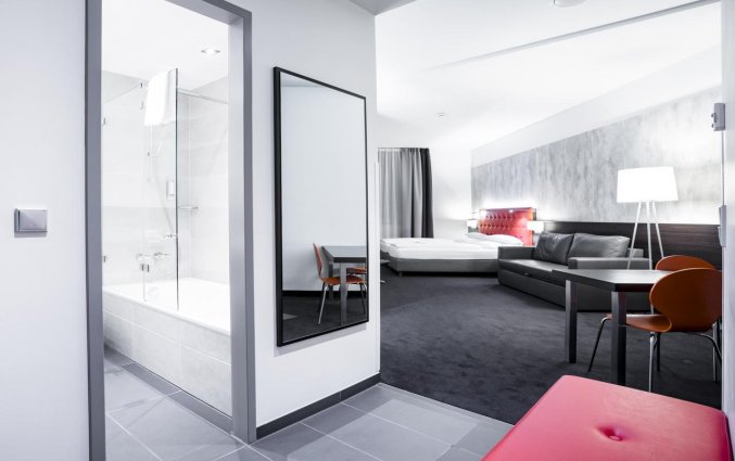 Kamer van Hotel Select Berlin The Wall in Berlijn