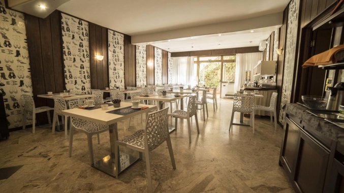 Eetzaal van Hotel Jane in Florence