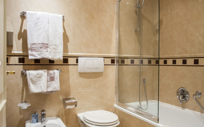 Badkamer in Allegroitalia San Gallo Firenze