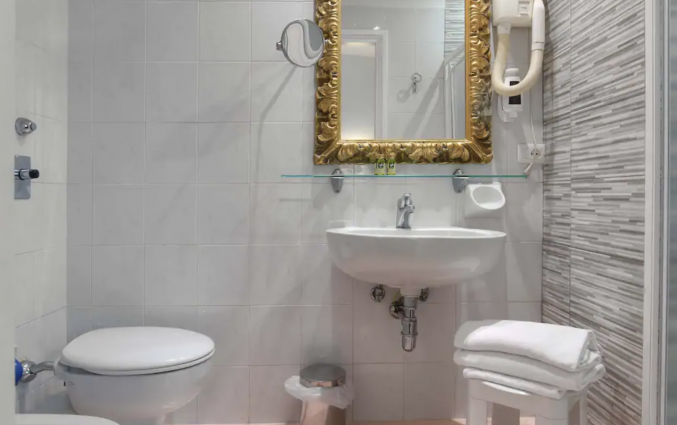 Badkamer in Hotel Machiavelli Palace