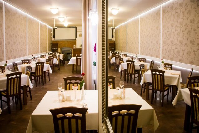 Restaurant van Hotel Maksymilian in Krakau