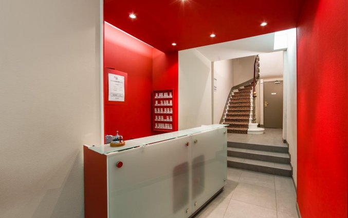 Receptie van Hotel Gambetta in Bordeaux