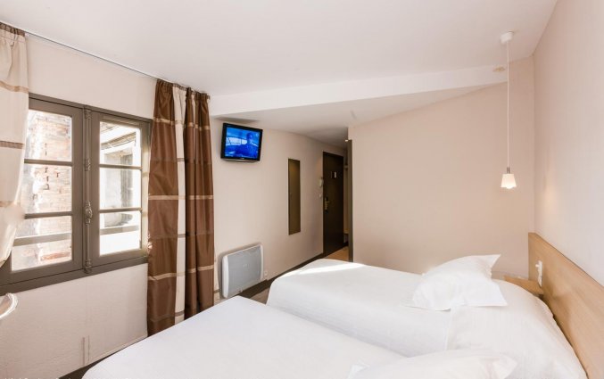 Tweepersoonskamer van Hotel Gambetta in Bordeaux