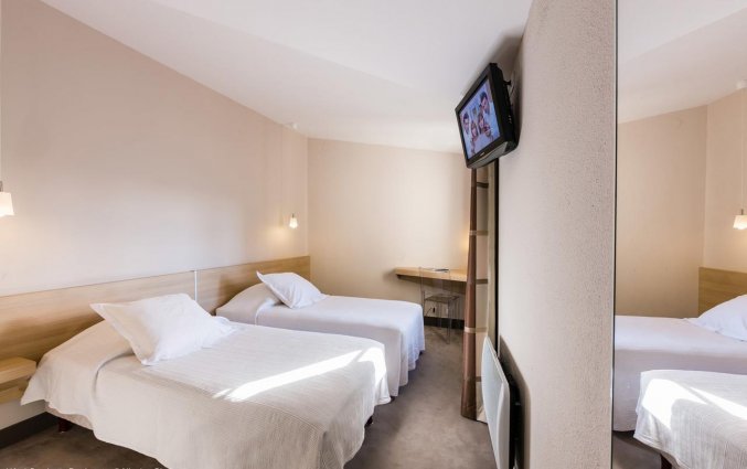 Tweepersoonskamer van Hotel Gambetta in Bordeaux