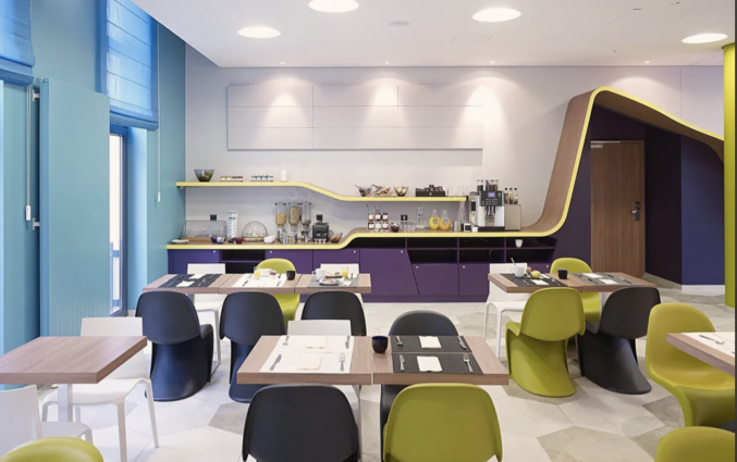 Ontbijtzaal van Aparthotel Adagio Bordeaux Centre Gambetta