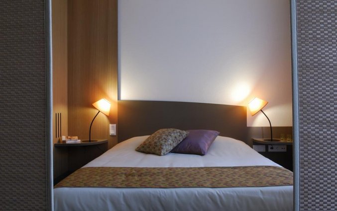 Tweepersoonskamer van Aparthotel Adagio Bordeaux Centre Gambetta