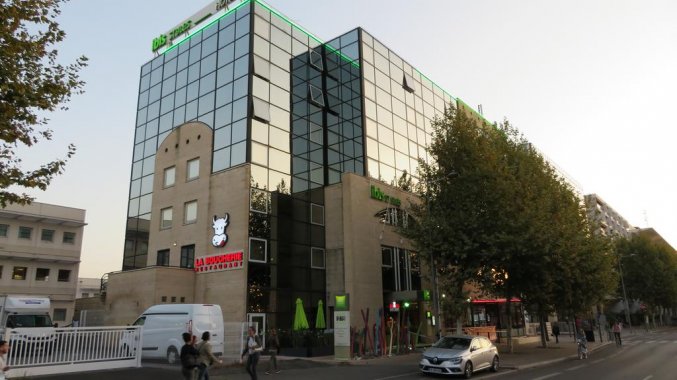 Vooraanzicht van Hotel Ibis Styles Bordeaux Meriadeck