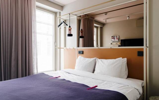 Tweepersoonskamer van Hotel Scandic No 53 in Stockholm