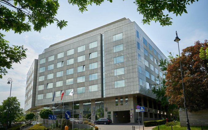 Gebouw van Hotel Regent in Warschau