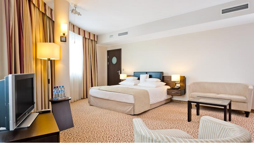 Kamer van Hotel Qubus Krakow