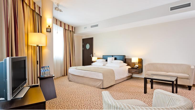 Kamer van Hotel Qubus Krakow