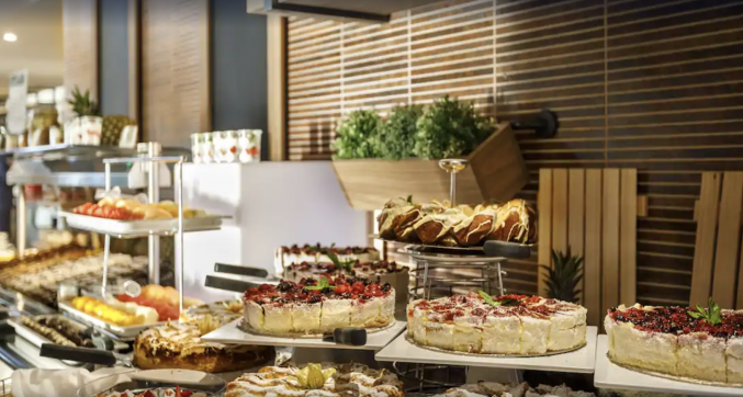 Buffet van Hotel Valamar Argosy in Dubrovnik