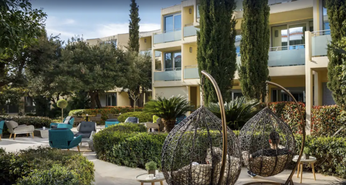 Terras van Hotel Valamar Argosy in Dubrovnik