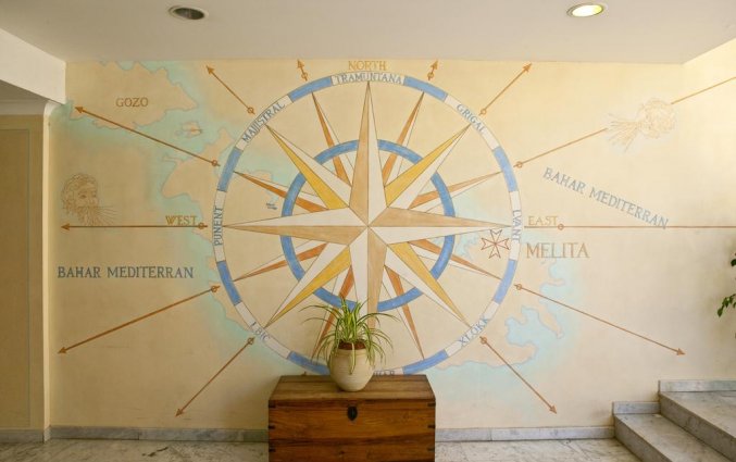 Hal van Aparthotel Porto Azzurro op Malta