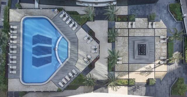 Zwembad van Hotel Atana