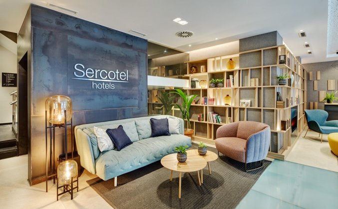 Lounge van Hotel Sercotel Ayala in Bilbao