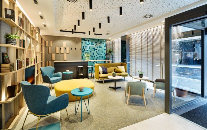 Lounge van Hotel Sercotel Ayala in Bilbao