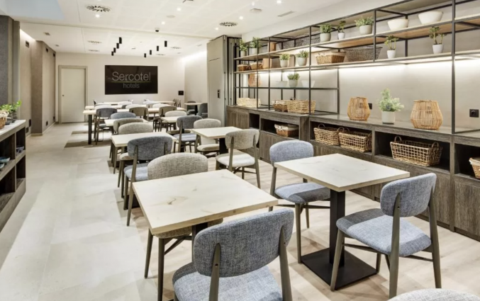 Restaurant van Hotel Sercotel Ayala in Bilbao