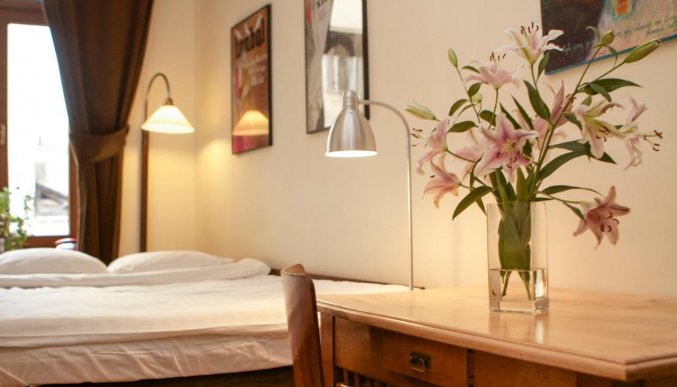 Slaapkamer bij Chopin Boutique BnB