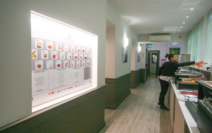 Buffetzaal bij Best Quality Hotel Dock Milano