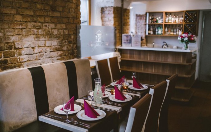 Restaurant van Hotel Hanza in Riga