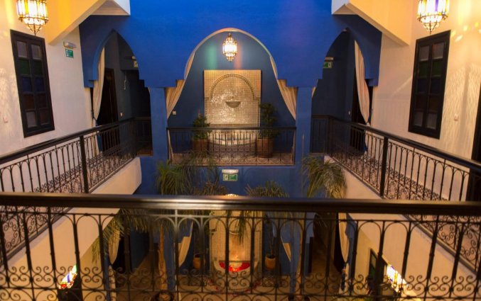 Gang van Riad Rose Du Desert