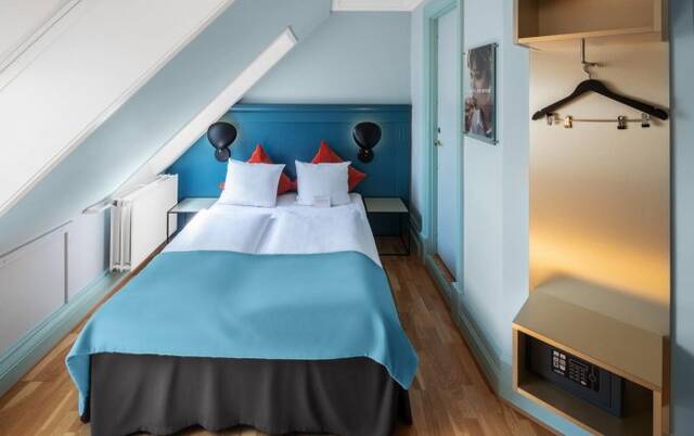 Tweepersoonskamer van Hotel Scandic Webers Kopenhagen