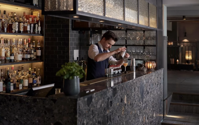 Bar van Hotel Skt. Annæ Kopenhagen